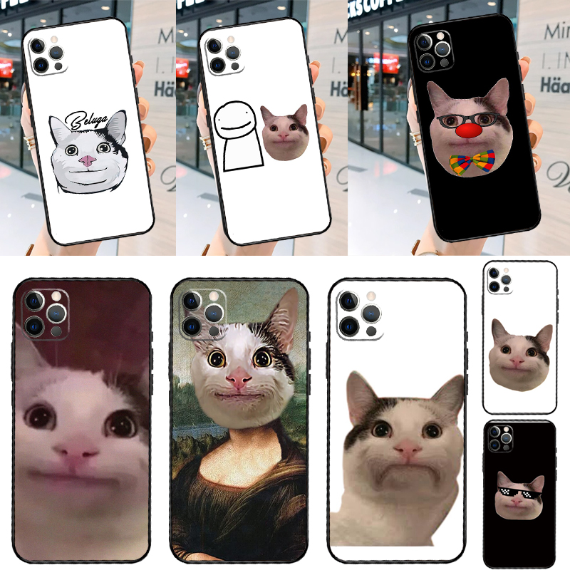 Realme C67 - Beluga Cat Meme Gesicht Lächelndes Hülle