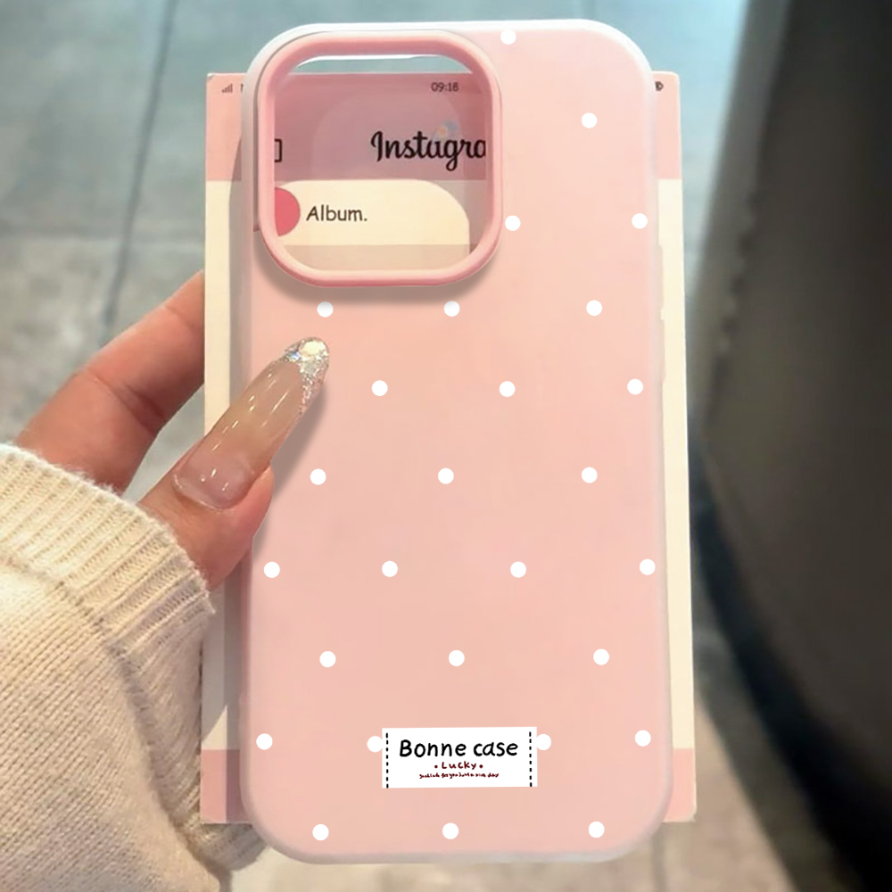 Samsung Galaxy A55 - Französisches Polka-Dot-INS für Samsung Galaxy S21