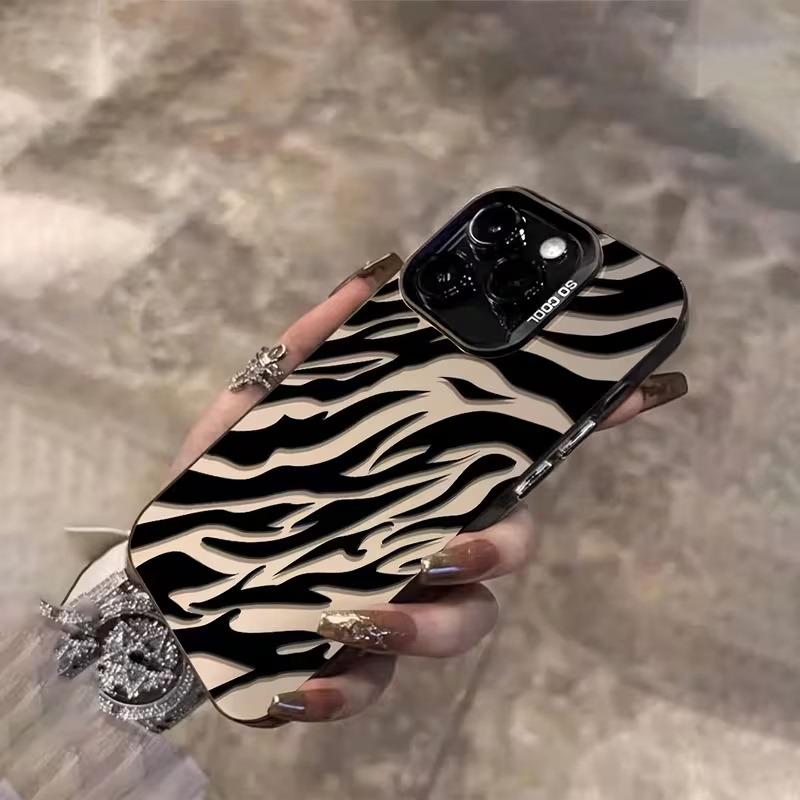 Zebra-Muster Schwarze Fortschr – Apple Iphone 15 Pro Max Bewertung und Preis