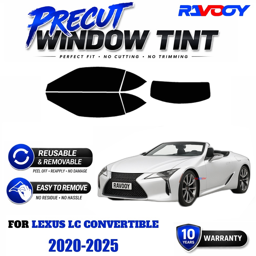RAVOOY Vorgeschnittene Fenster – Air Bubble Remover Bewertung und Preis