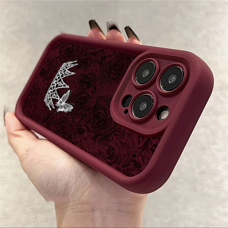 Handyhülle mit roter Rose und  – Apple Iphone 15 Pro Max Bewertung und Preis