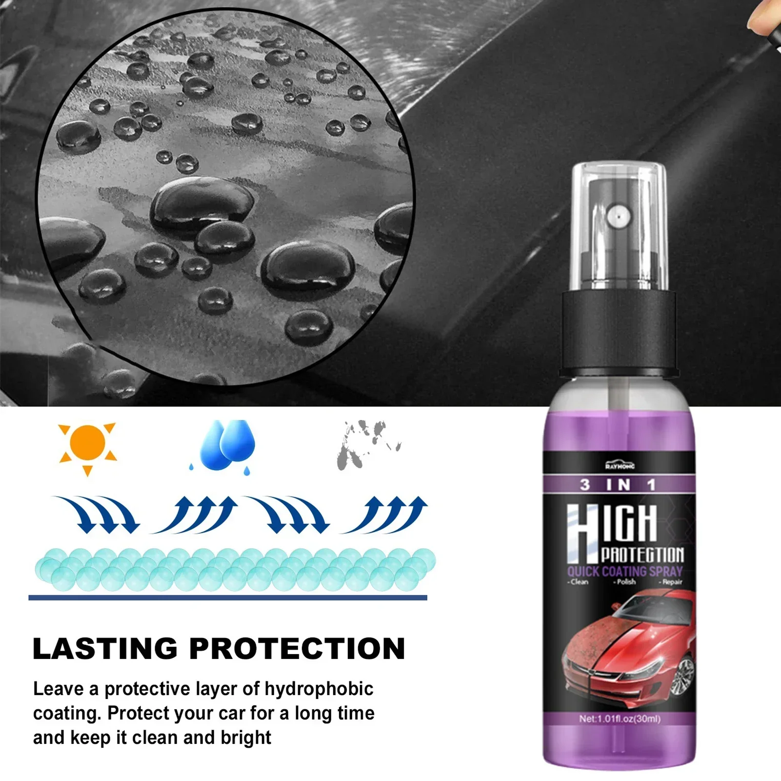 3-in-1-Auto-Keramik-Nano-Besch – Nano Liquid Coating Bewertung und Preis
